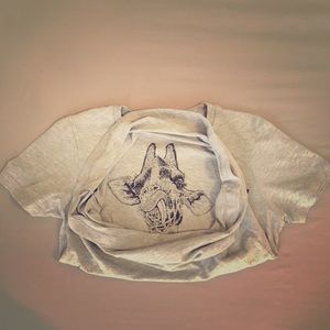 Cute flip up giraffe shirt